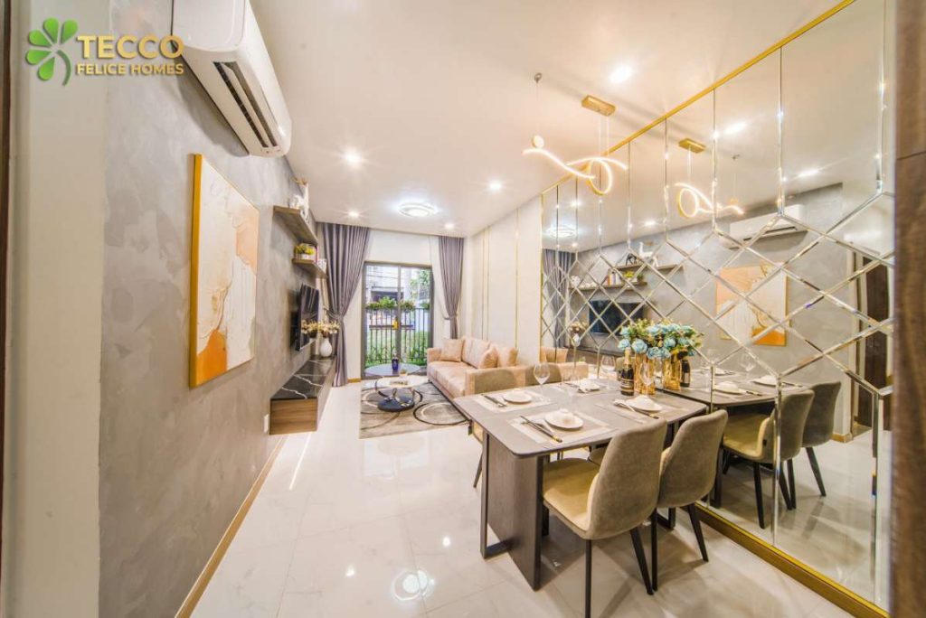 nhà mẫu chung cư Tecco Felice Homes Thuận An