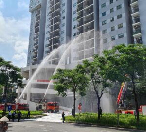 nghiệm thu phòng cháy chữa cháy chung cư Tecco Felice Home Bình Dương - Lê Thị Trung