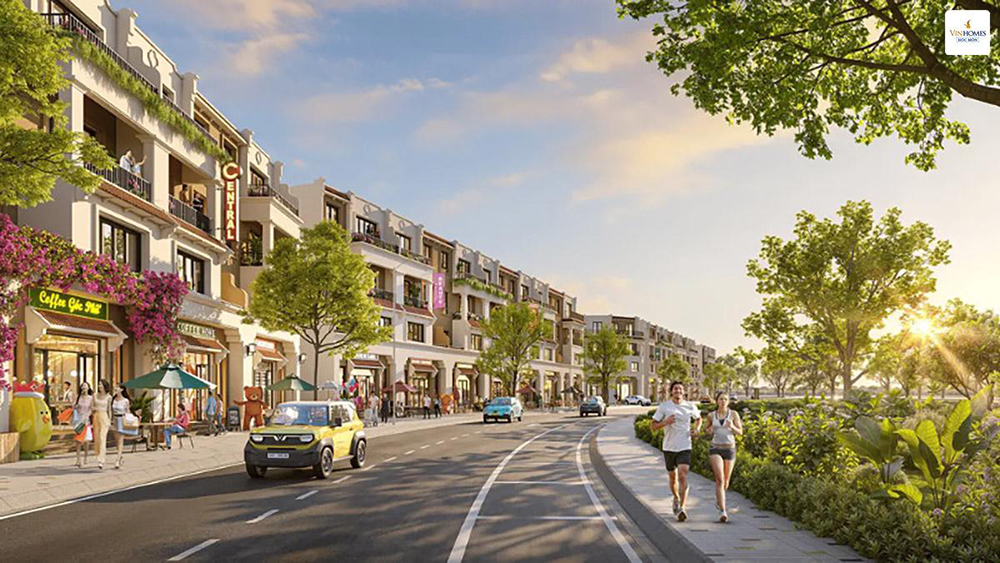 Nhà phố dự án Vinhomes Hóc Môn 